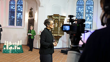 Videogottesdienst mit Pastorin Katja von Kiedrowski 