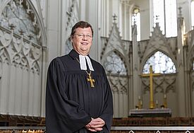Bischof Abromeit predigt am Sonntag (23. April) auf Englisch.