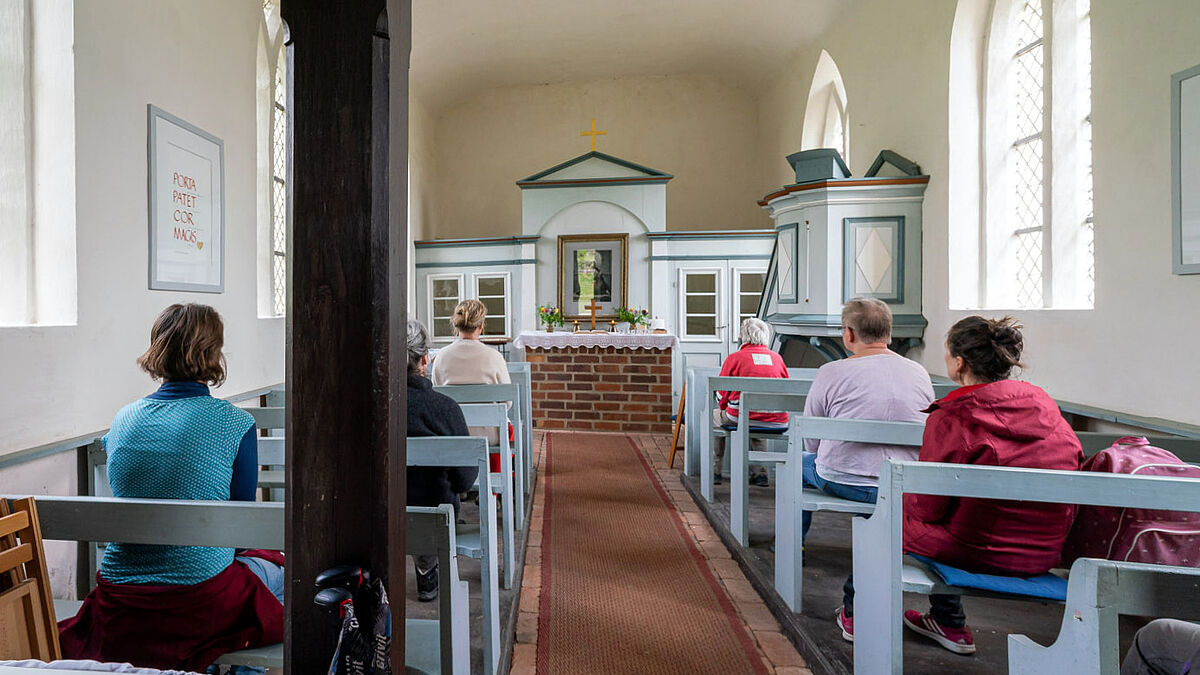 Die „Offenen Kapelle“ in Jager ist der Ausgangspunkt für die Pilgerinnentage. 