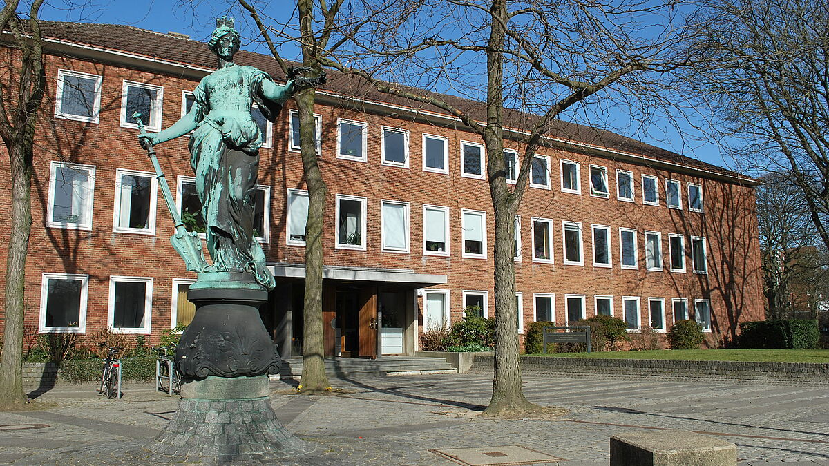 Das Landeskirchenamt in Kiel