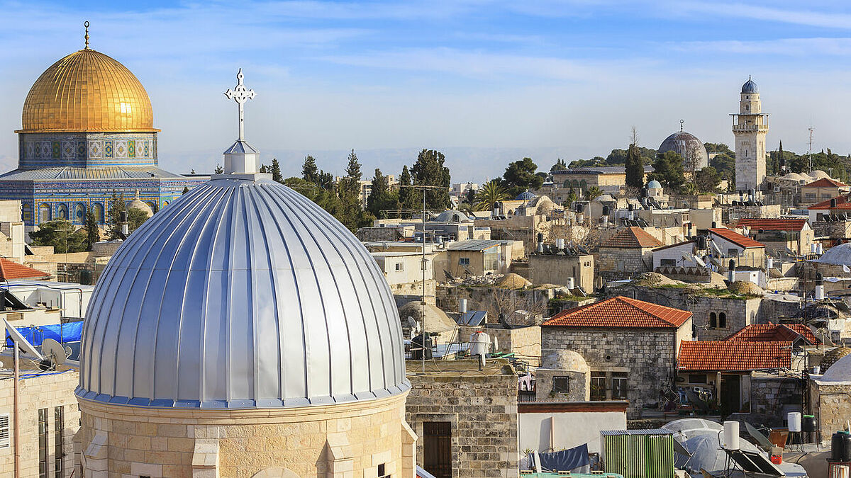 Blick auf die Altstadt von Jerusalem (Symbolbild).
