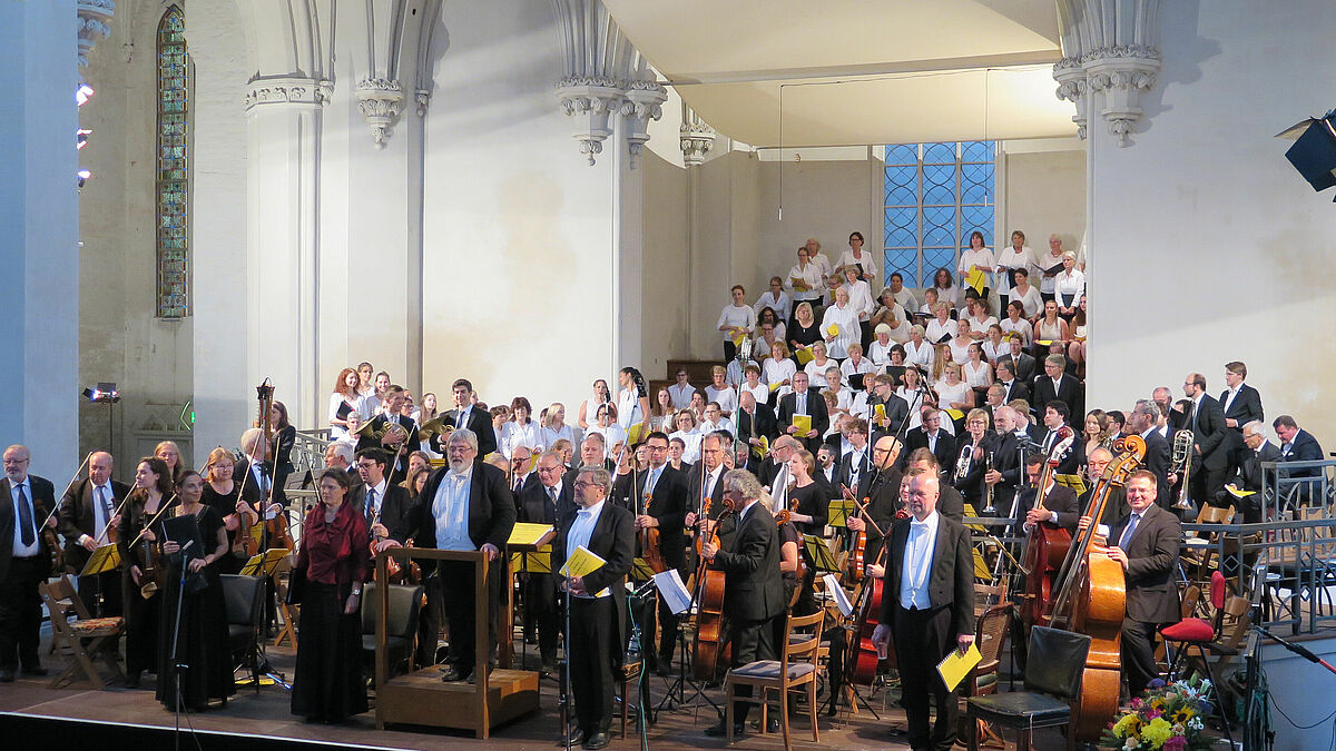 Die Erstaufführung von "Christus: Erde, Hölle, Himmel" auf der Greifswalder Bachwoche