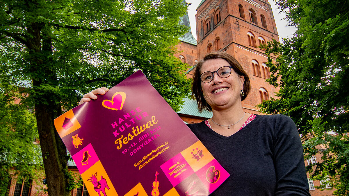 Margrit Wegner, Pastorin im Dom zu Lübeck, freut sich auf das HanseKulturFestival.