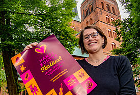 Margrit Wegner, Pastorin im Dom zu Lübeck, freut sich auf das HanseKulturFestival.