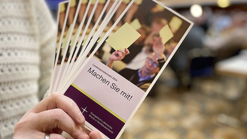 Wahl Landessynode Flyer zur Wahl der Landessynode