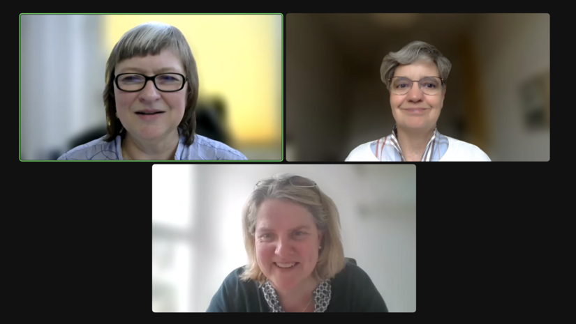 Die Initiatiorinnen des Projektes Workdate zur Vernetzung von Menschen in der Nordkirche: Anne Freudenberg, Marianne Subklew und Renate Fallbrüg Die Initiatiorinnen des Projektes Workdate zur Vernetzung von Menschen in der Nordkirche: Anne Freudenberg, Marianne Subklew und Renate Fallbrüg