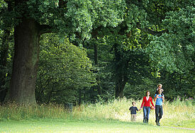 Sommer im Jenischpark (epd-Archiv).