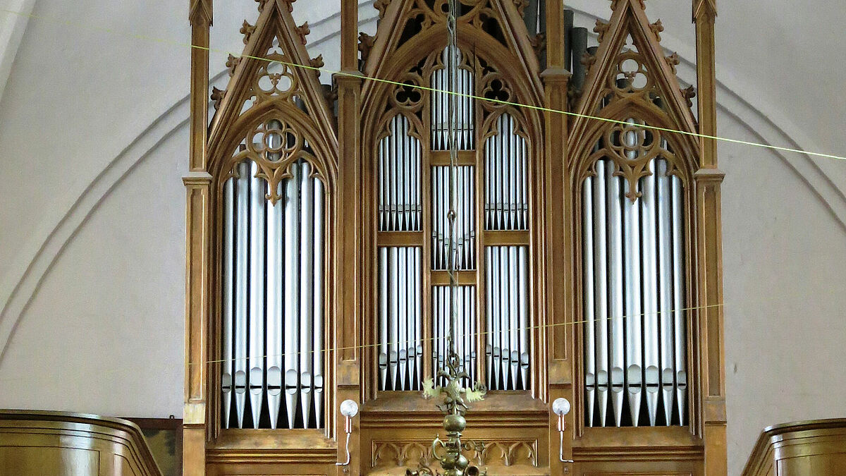 Instrument mit kulturellem Wert: Die Orgel in der St. Pauls-Kirche in Schwaan wurde 1861 gebaut. Nun soll sie saniert werden. 
