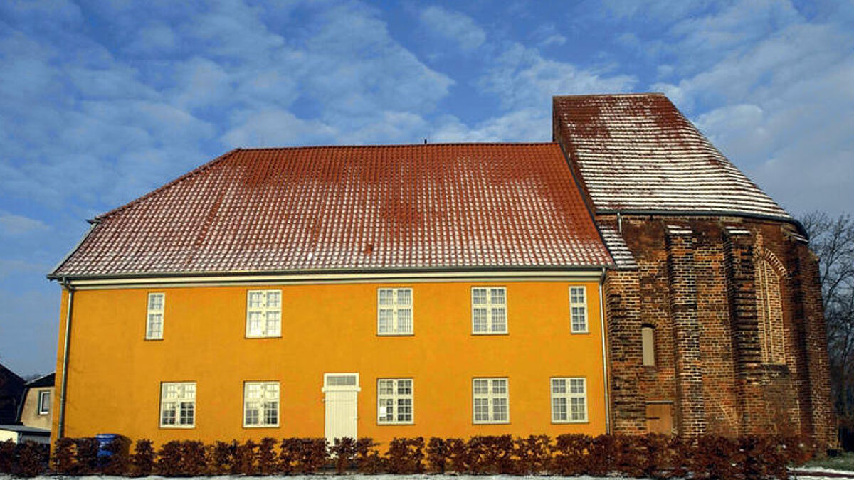 Das Bibelzentrum Barth in Nordostvorpommern.