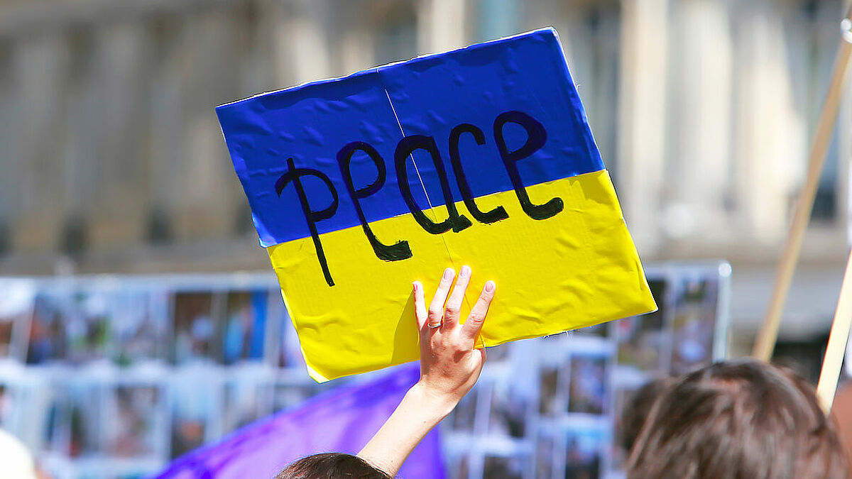 Demo: Frieden für die Ukraine