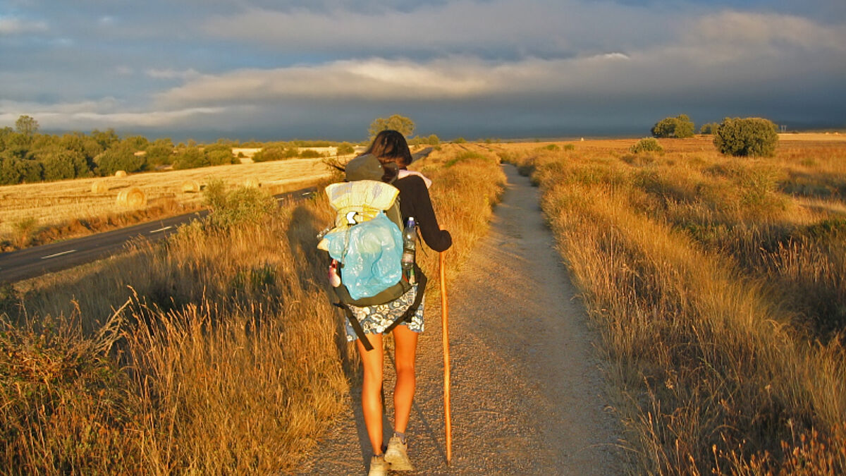 Auf dem Weg nach Santiago de Compostela (Symbolbild)