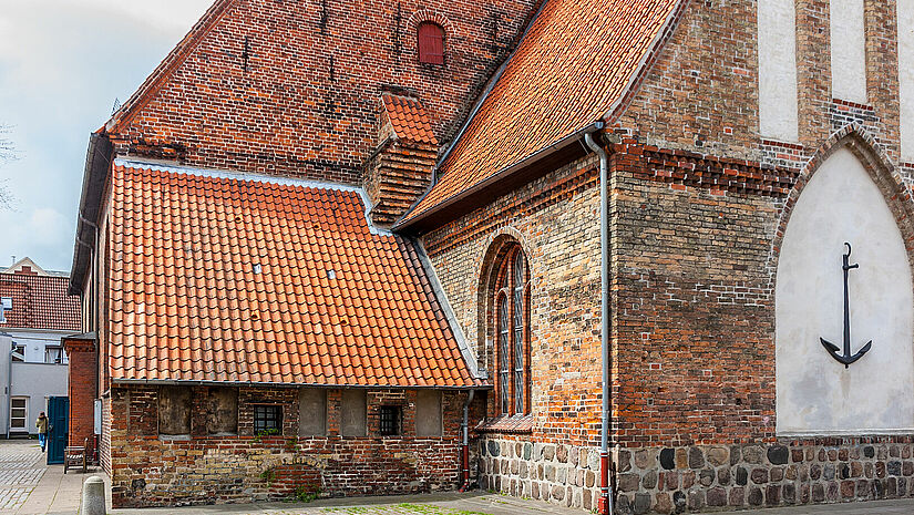Die St. Nikolaikirche in Eckernförde.