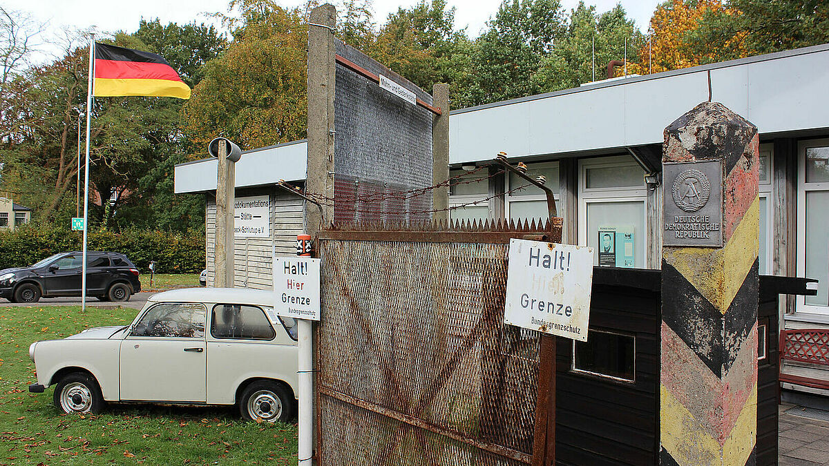 Die Grenzdokumentationsstätte in Lübeck-Schlutup