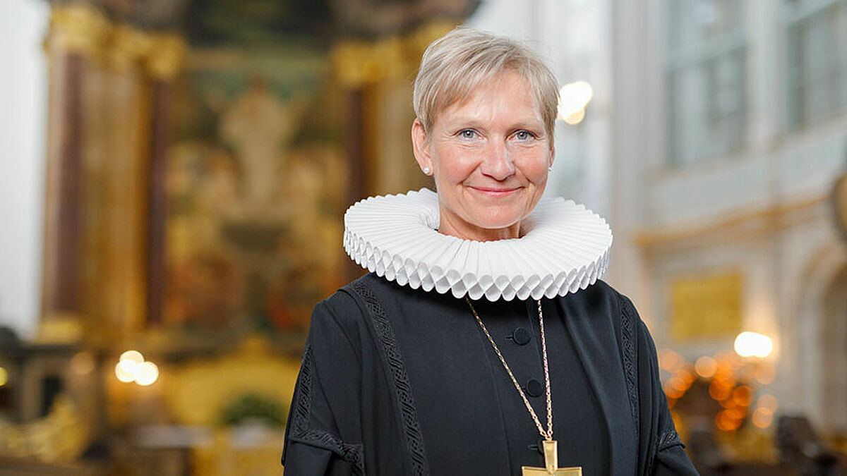 Nach zehnjähriger Amtszeit stellt sich Bischöfin Kirsten Fehrs am Sonnabend (5. Juni 2021) zur Wiederwahl. 