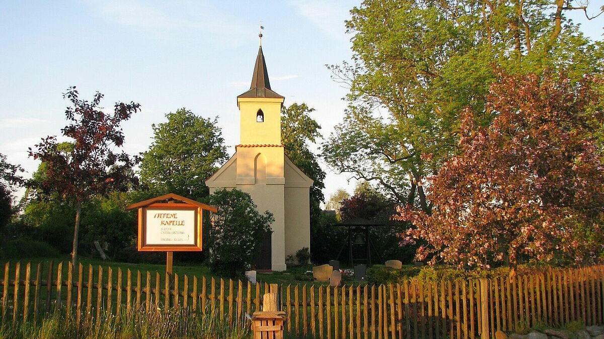 Die Kapelle in Jager bei Greifswald lädt ab dem Osterwochenende zur Einkehr ein. 