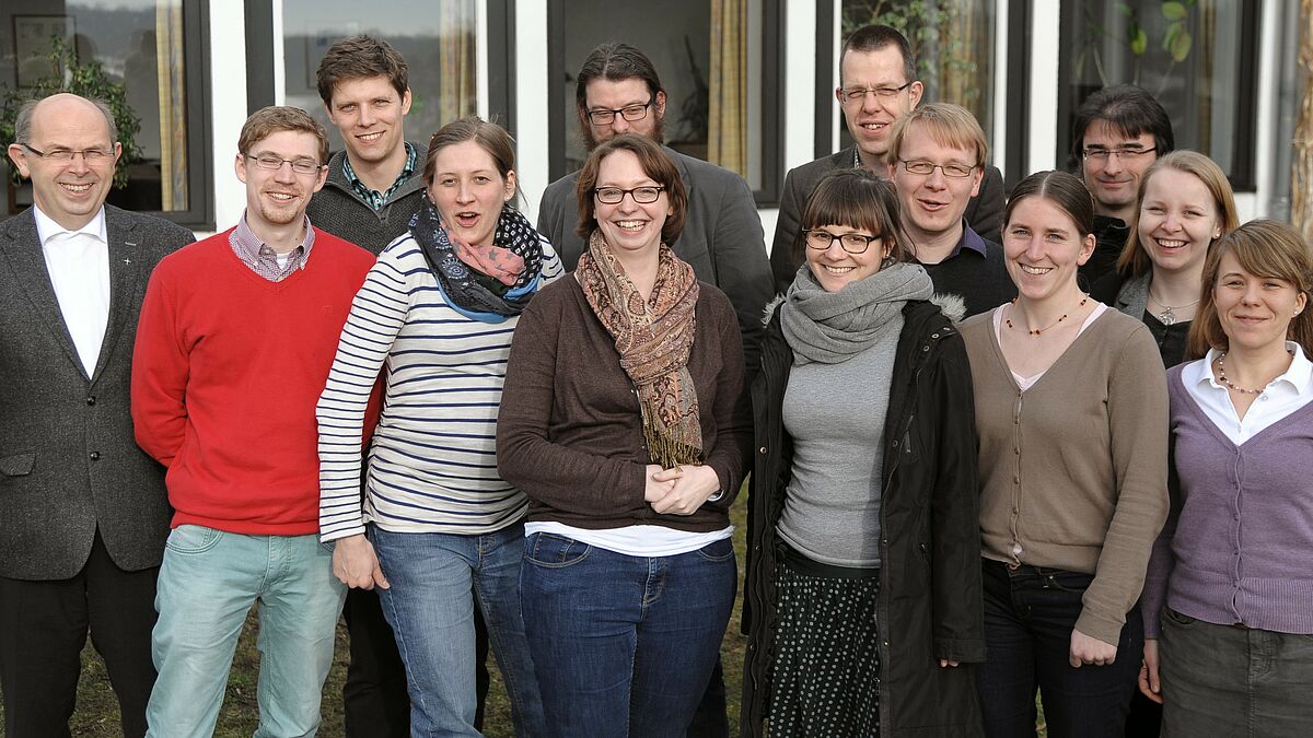 V.l.n.r. hinten: Ströh, Grimbow, Dr. Rose, Kuhl, Scholz, Sommer, v.l.n.r. vorne: Magaard, Lübbert, Schmucker, Dr. Weide, Schwetasch, Ente, Dr. Roy