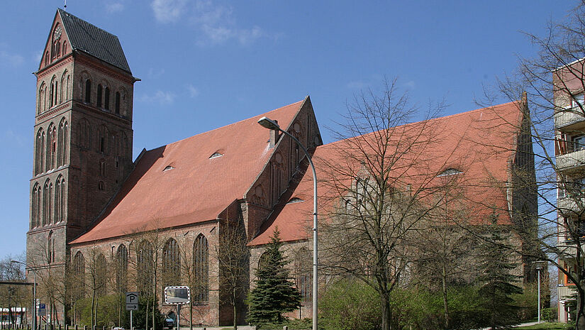 Die Marienkirche in Anklam wird zur Adventskirche.