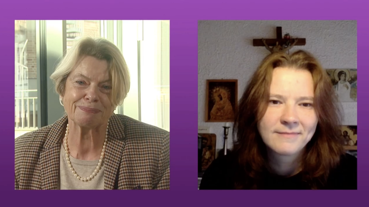 Präses Ulrike Hillmann und Natallia Vasilevich im Interview zur Situation der Menschen in Belarus