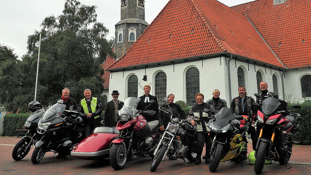 Die Kirchengemeinde Heide und die "Heider Motorradfreunde" laden zum Motorradgottesdienst am 22. September ein.