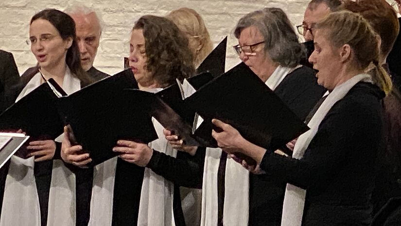 Scola Gregoriana singt bei St. Ansgarvesper in St. Petri