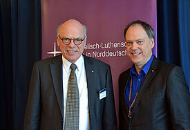 Landesbischof Gerhard Ulrich und Synodenpräses Dr. Andreas Tietze