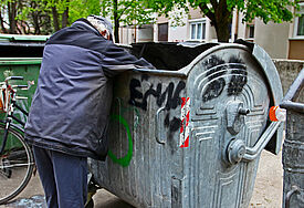 Armut gehört auch in Hamburg zum Alltag (Symbolfoto)