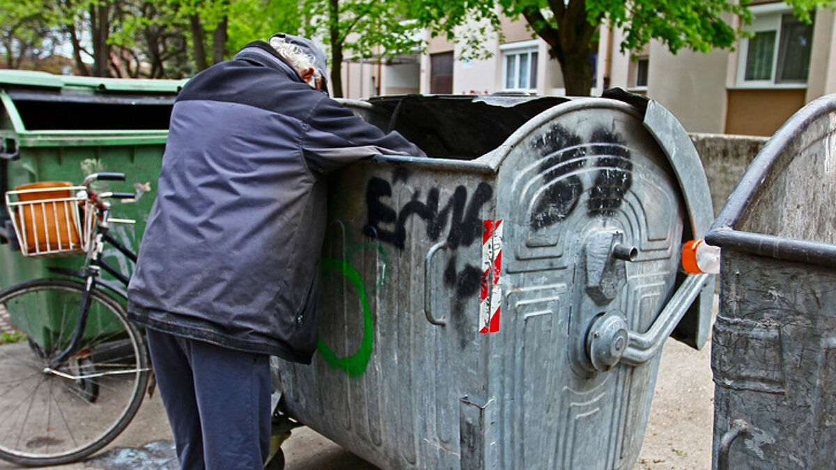 Armut gehört auch in Hamburg zum Alltag (Symbolfoto)