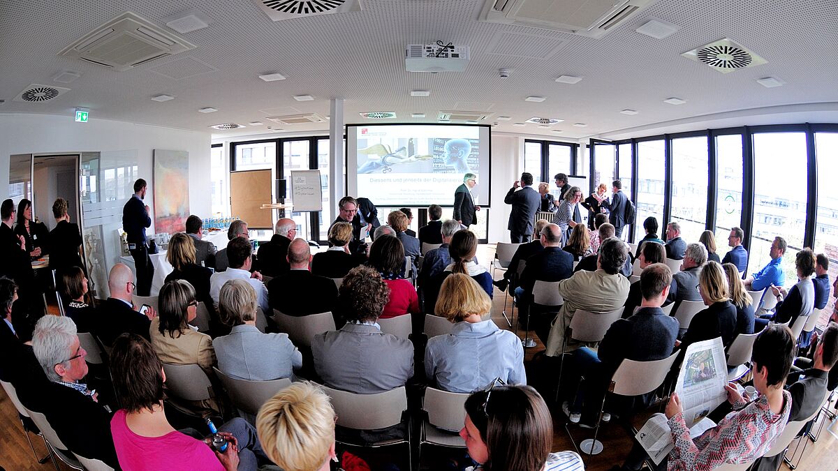 Der Fachtag "Digitaler Wandel" der Nordkirche fand am 16. Mai in der GLS Bank in Hamburg statt.