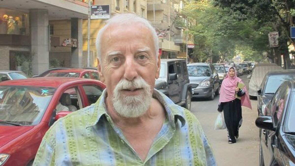 Pastor Dirk Römmer in Kairo
