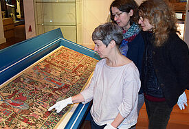 Wandteppich im Dithmarscher Landesmuseum