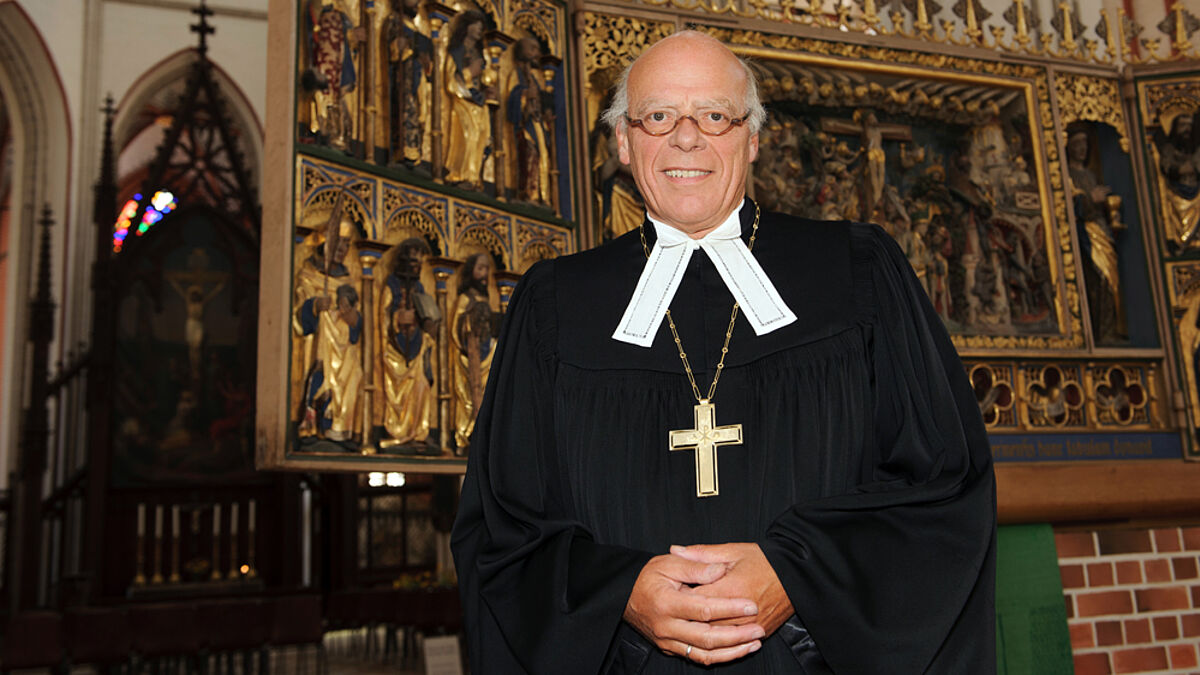 Landesbischof Gerhard Ulrich möchte das Reformationsfest 2017 mit Katholiken und anderen Konfessionen feiern
