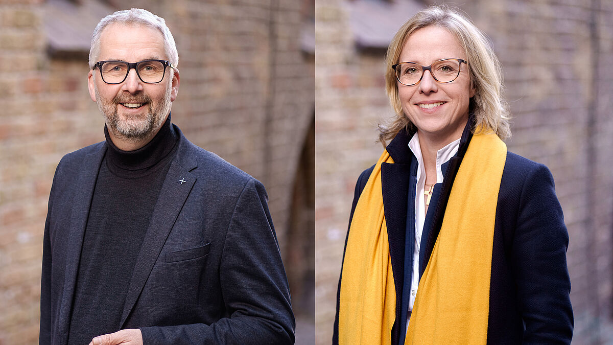 Pastor Friedemann Magaard und Pastorin Nora Steen