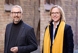 Pastor Friedemann Magaard und Pastorin Nora Steen