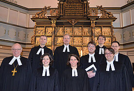 Acht neue Pastorinnen u nd Pastoren im Sprengel Schleswig und Holstein