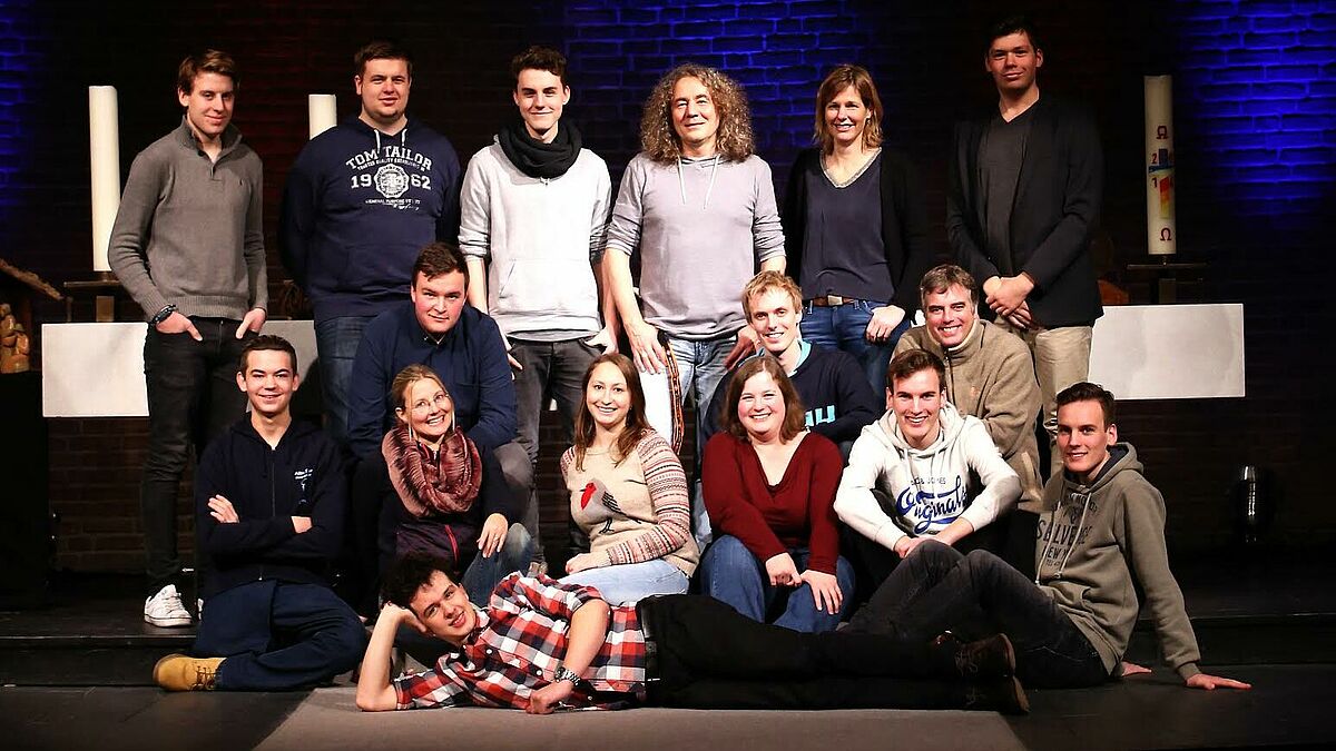 Das Team der Jugendkirche in Groß Flottbek
