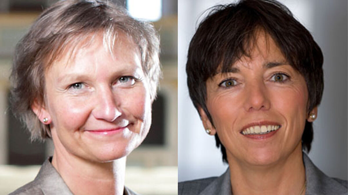 V.l.n.r.: Bischöfin Kirsten Fehrs und Margot Käßmann