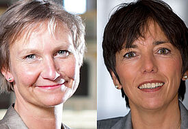 Bischöfin Kirsten Fehrs und Margot Käßmann