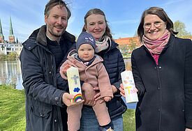 Familie Reinberger möchte sich taufen lassen.
