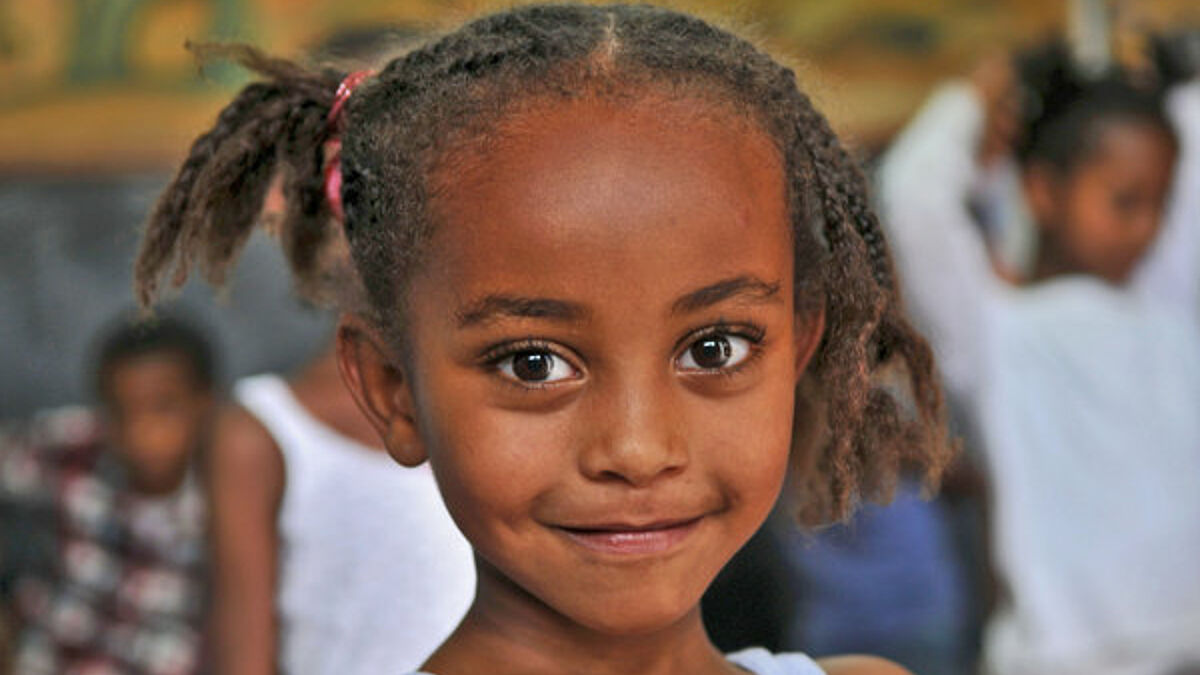 Auch Kindern in Afrika hilft "Brot für die Welt".