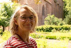 Bei den Führungen durch den Klostergarten erklärt die Gartenbauingenieurin Elke Lenschow ihren Gästen die heilende Wirkung und mythologische Bedeutung der Pflanzen.