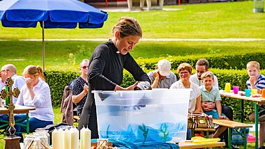 Tauffest im Schlutruper Freibad (Lübeck) 