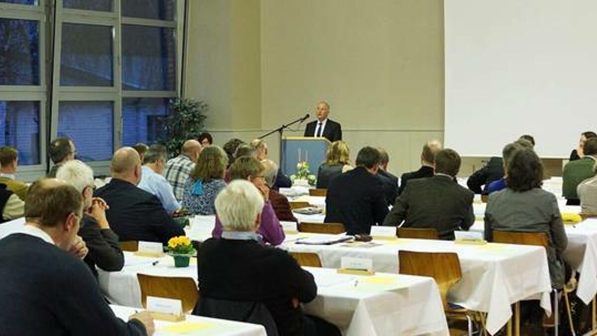 Kirchenkreissynode endet ohne Beschlüsse - Blick in den Tagungssaal in Greifswald