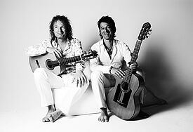 Das Musiker-Duo "Tierra Negra"