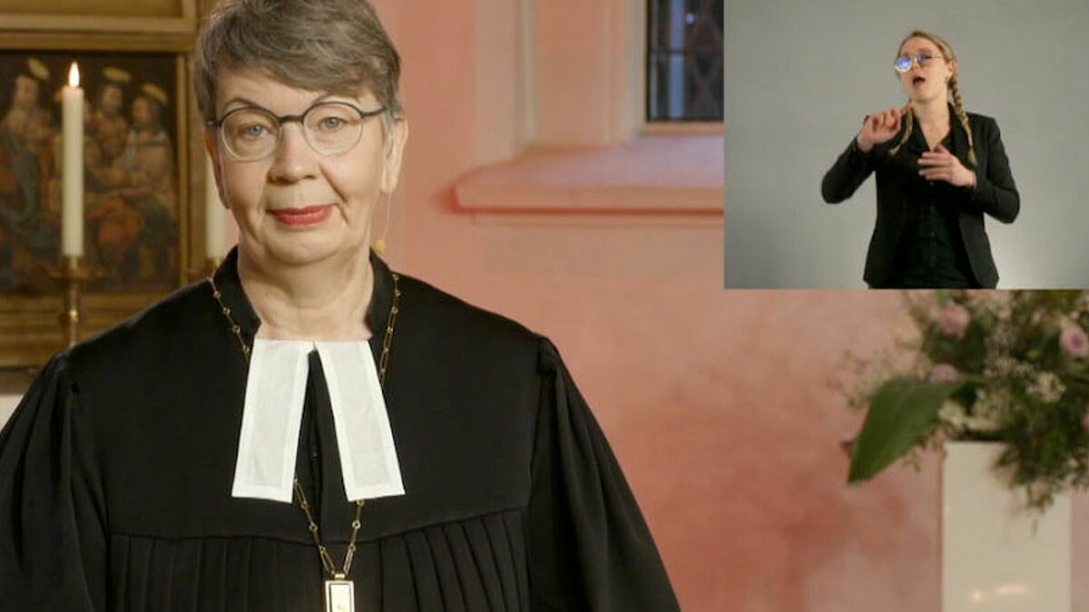 Eindringlich warb Landesbischöfin Kühnbaum-Schmidt im Gottesdienst dafür, Klimaschutz als genuine Aufgabe der Kirche zu begreifen und sich in den gesellschaftlichen Diskurs einzubringen