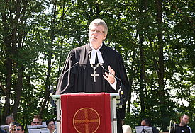 Bischof Maltzahn auf dem Bayerischen Kirchentag
