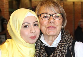 Beispielhaft: Das Gemeinde-Frühstück der Kirchengemeinde St. Nicolai auf Föhr ist ein niedrigschwelliges Angebot für Einheimische und Geflüchtete.