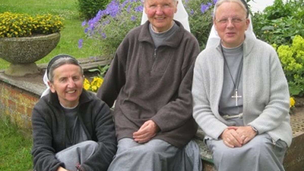 v.l. Sr. Christa, Sr. Annemarie und Sr. Christine