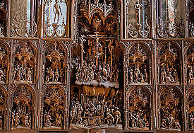 Der Bordesholmer Altar von Hans Brueggemann.