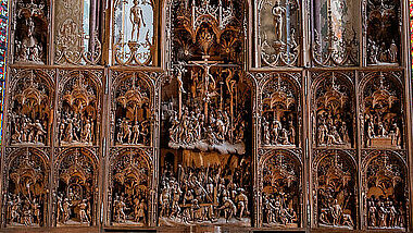Der Bordesholmer Altar von Hans Brueggemann.