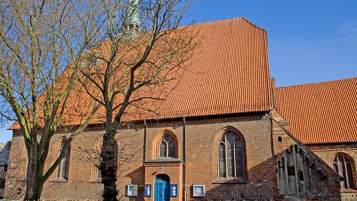Die St. Nicolai-Kirche in Eckernförde.